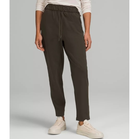 lululemon athletica Pants - Lululemon Align High Rise Jogger Pants Olive Green Size 4‎